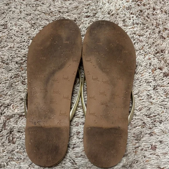 beek Metallic Gold Sandals - Picture 4 of 4